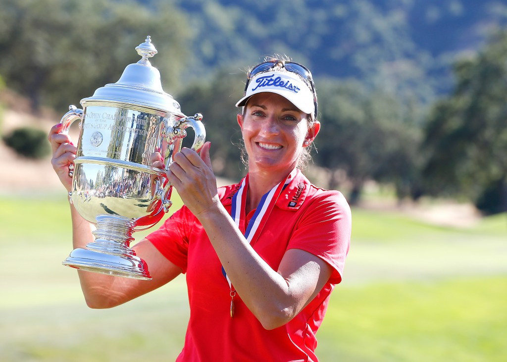 American Brittany Lang sealed her maiden major title in controversial circumstances ©Getty Images