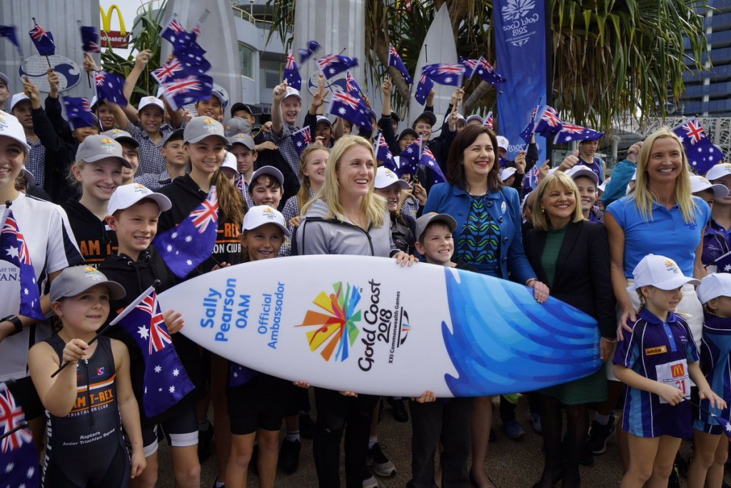 Olympic champion Pearson chosen as first ambassador of Gold Coast 2018