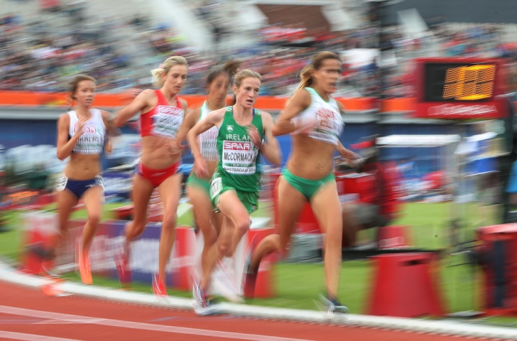 Ireland's Fionnuala McCormack, seen here in the 10,000m at the European Championships where she finished fourth in a race won by a Kenyan now representing Turkey, says the current use of the 