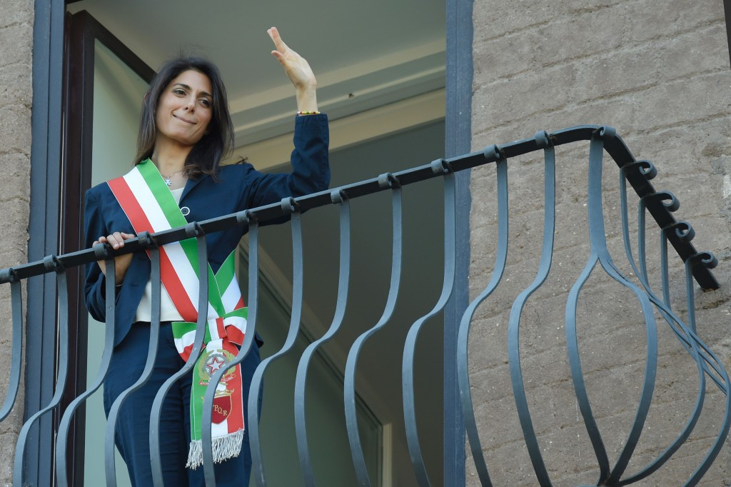 Virginia Raggi has maintained her opposition to Rome's bid to host the 2024 Olympic and Paralympc Games since her election as the city's Mayor last month ©Getty Images
