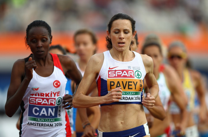 Britain's Jo Pavey did enough in last week's European Athletics Championships 10,000m final in Amsterdam to earn a fifth Olympic appearance at Rio 2016 ©Getty Images