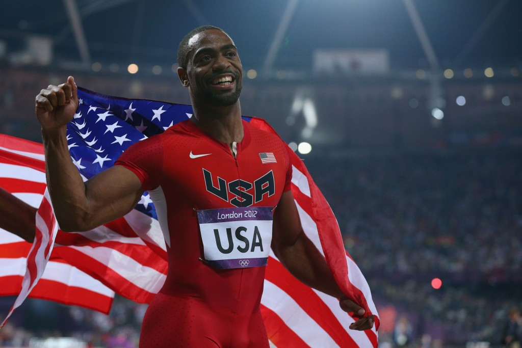 Tyson Gay tested positive for anabolic steroids in 2013, leading to the US disqualification ©Getty Images