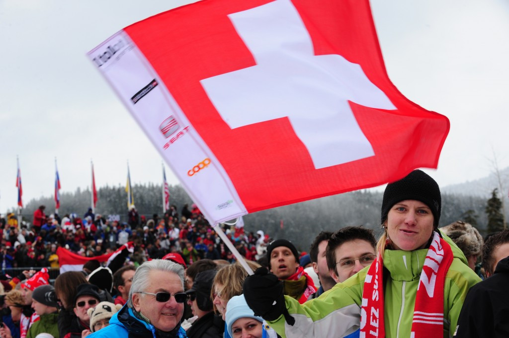A Swiss bid for the Winter Olympics would have a majority of support, a survey has suggested ©Getty Images