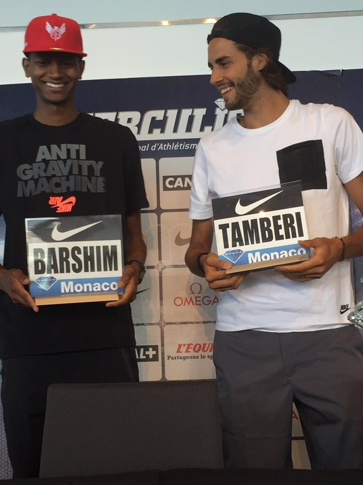 The IAAF Diamond League meeting in Monaco will be a vital part of the Olympic preparation for two high jumpers, Qatar's Mutaz Essa Barshim and Italy's Gianmarco Tamberi, two of the medal favourites for Rio 2016 ©Herculis