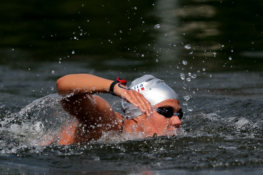 Italy’s Martina Grimaldi claimed gold in the women’s 25 kilometres event on the final day of action at the European Open Water Swimming Championships in Hoorn ©Getty Images