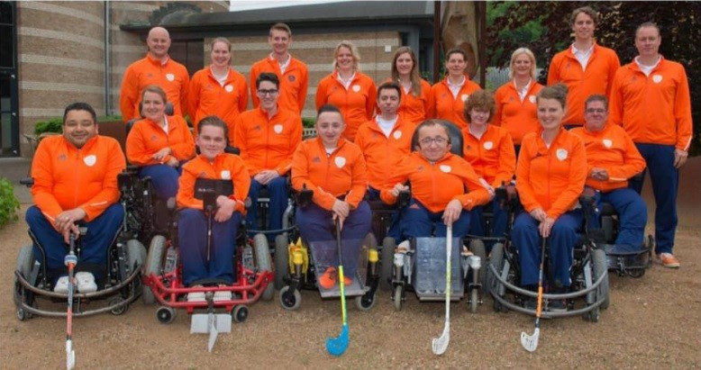 Netherlands move to brink of semi-finals with second win at IWAS Powerchair Hockey European Championships