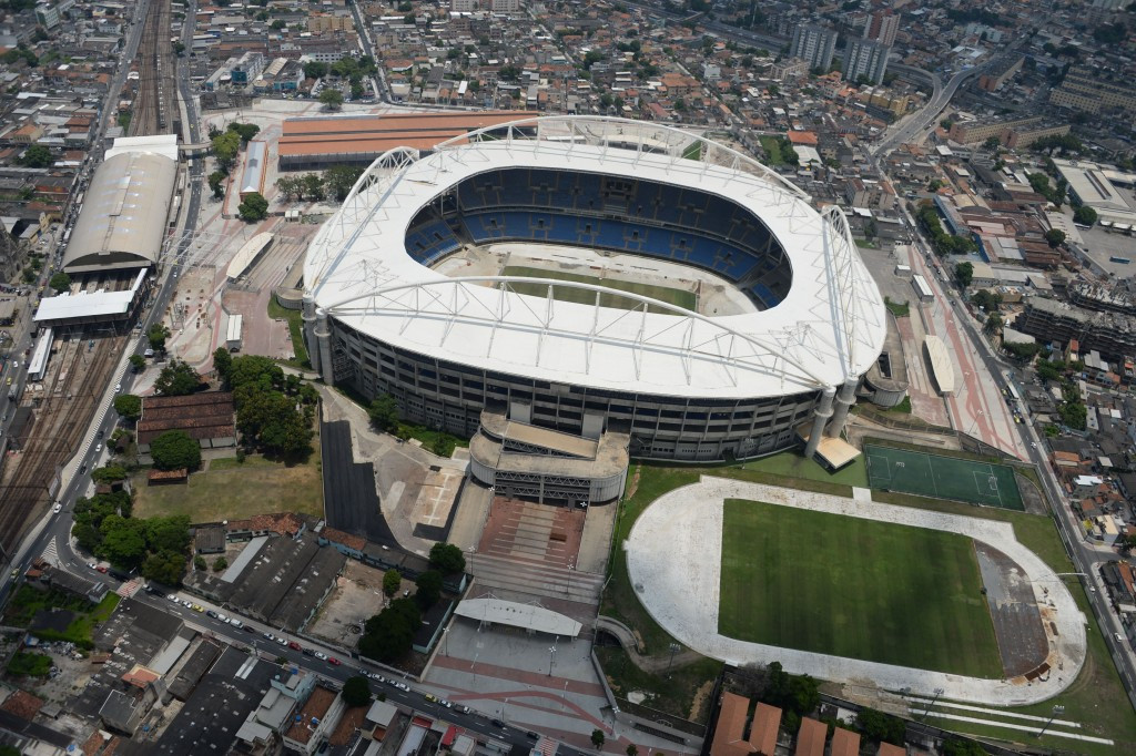 The Engenho de Dentro train station is opposite Rio de Janeiro’s Olympic Stadium ©Getty Images