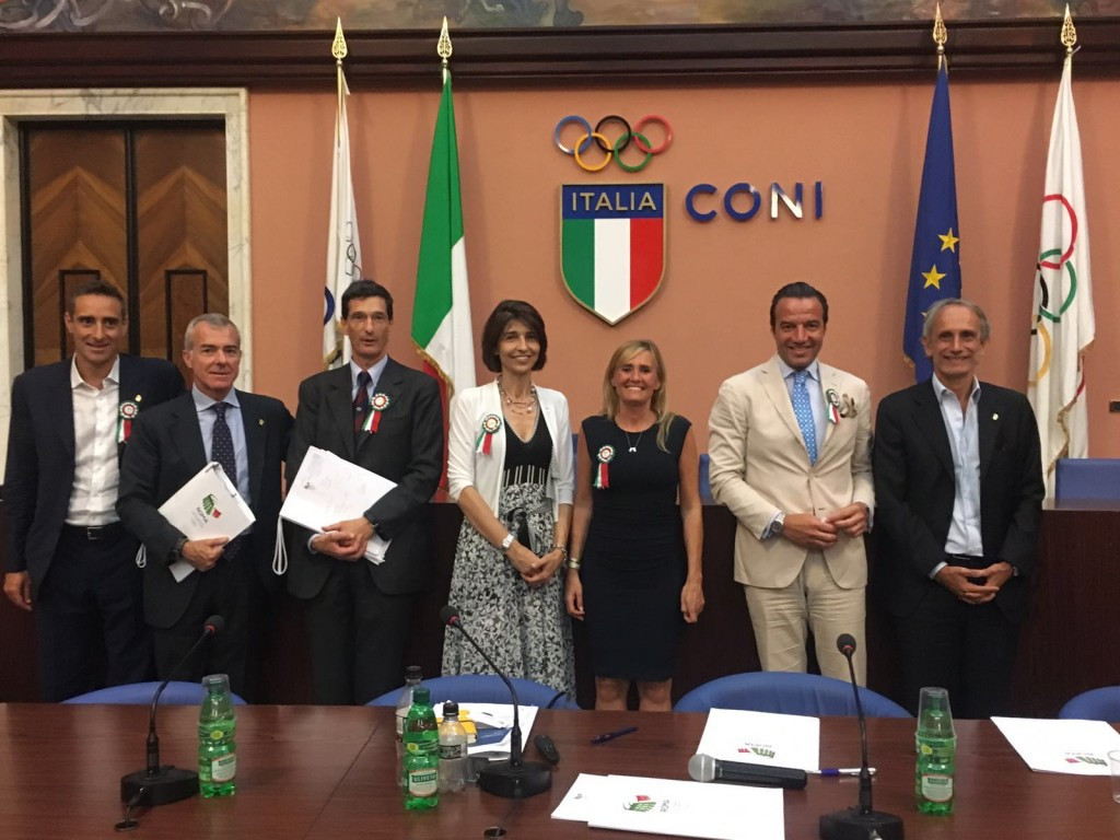 Rome 2024 met with hoteliers in the city at the CONI headquarters ©Rome 2024