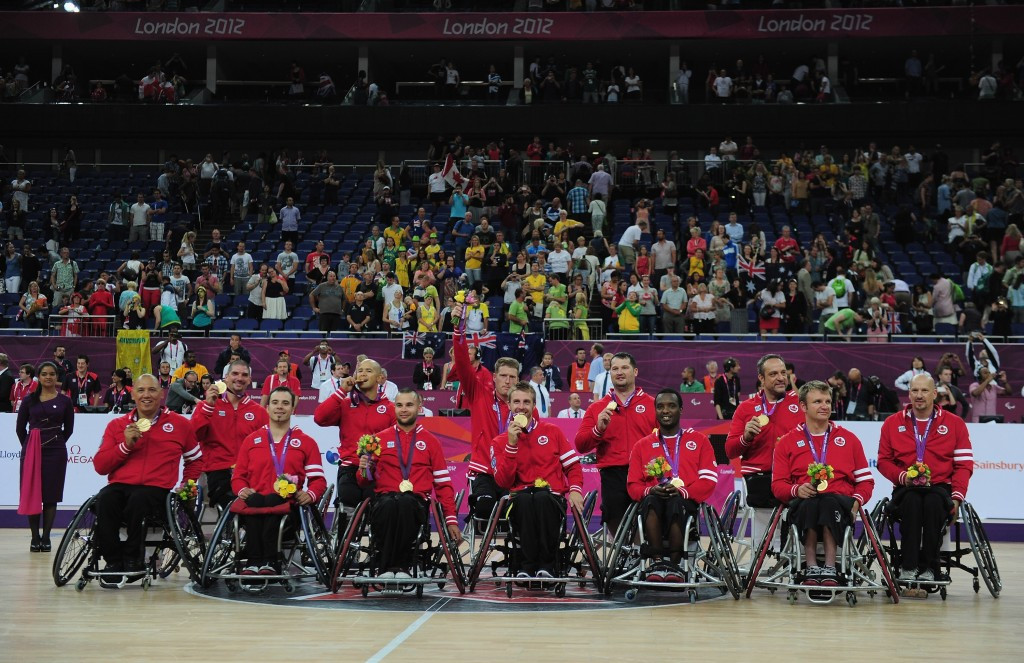 Paralympic champions Canada will face Spain in their first match of the 12 team men's event ©Getty Images