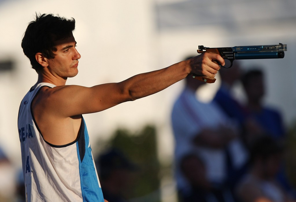 Italy's World Championship gold medallist Riccardo di Luca has been elected as the athletes' representative on the European Confederation of Modern Pentathlon Board ©Getty Images
