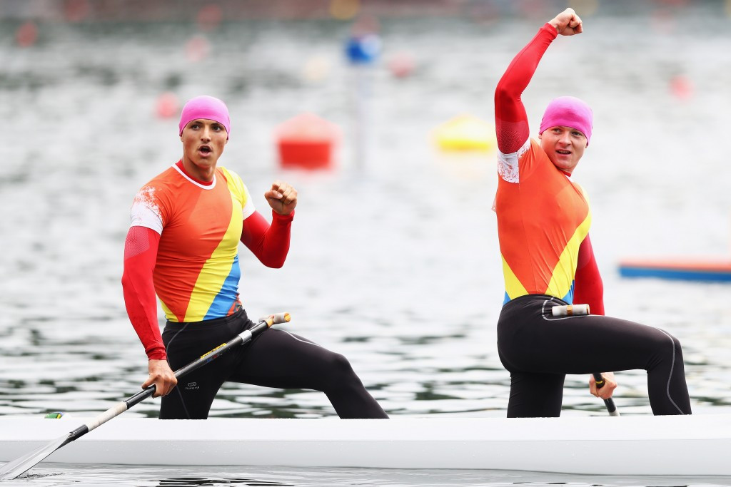 Romania's canoe sprint team has been banned for a year, along with Belarus ©Getty Images