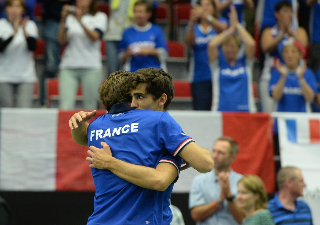 Wimbledon champions put France in control of Davis Cup quarter-final