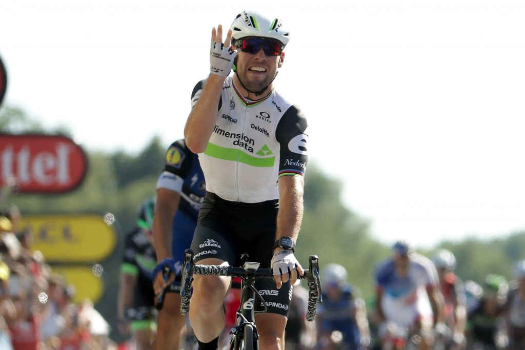 Mark Cavendish won his fourth stage win of this year's Tour de France ©Getty Images