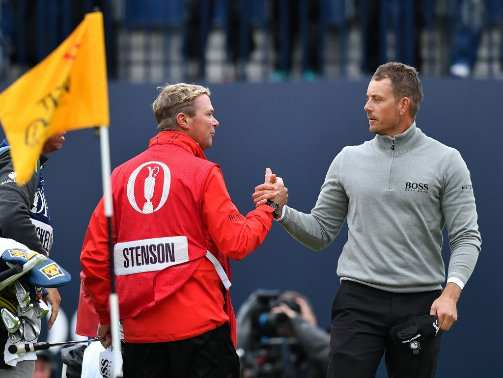 Stenson takes one-shot lead into final round at The Open Championship