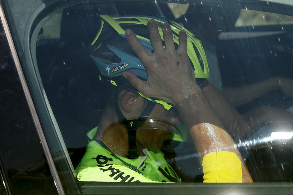 Alberto Contador abandoned the Tour de France and will miss Rio 2016 ©Getty Images
