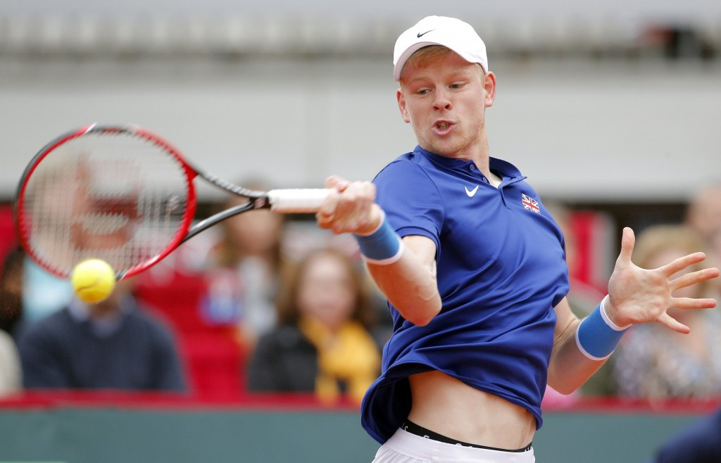 Kyle Edmund produced another superb performance to beat Dusan Lajovic ©Getty Images
