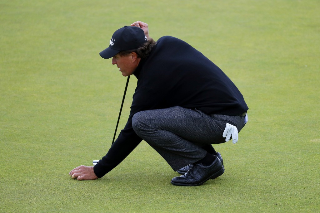 Phil Mickelson was ultimately outclassed despite a good performance ©Getty Images