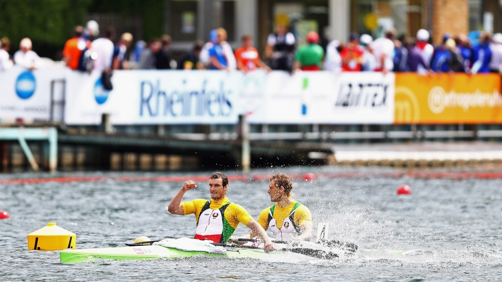 Belarus' canoe sprint team is currently banned from Rio 2016 ©Getty Images