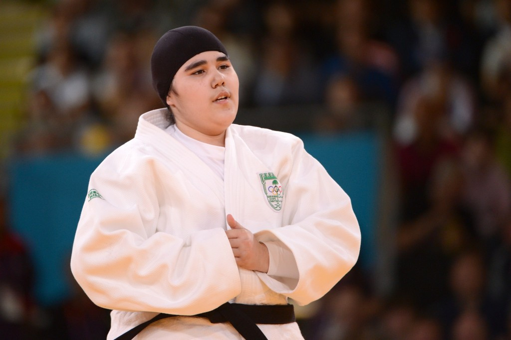 Judoka Wojdan Shaherkani also represented Saudi Arabia at London 2012 ©Getty Images