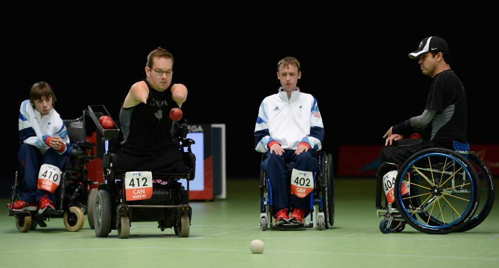 London 2012 bronze medallist Marco Dispaltro (right) is one of the headline names on Canada's boccia team for Rio 2016 ©Getty Images