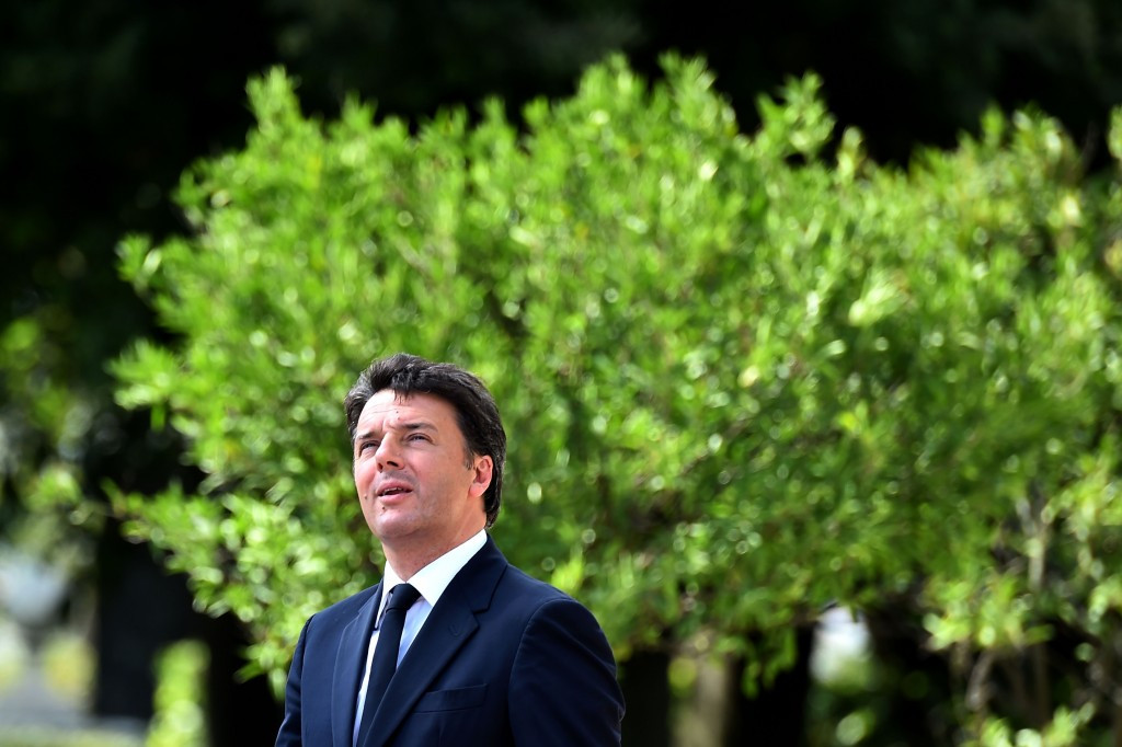 Italian Prime Minister Matteo Renzi and Rome Mayor Virginia Raggi are due to have talks after the summer ©Getty Images
