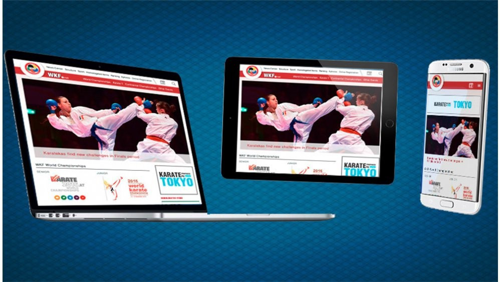 WKF launch "modern and updated" website