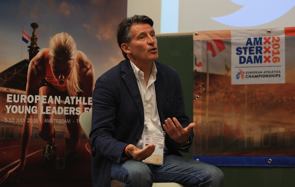 Sebastian Coe attended the CAS hearing personally ©Getty Images