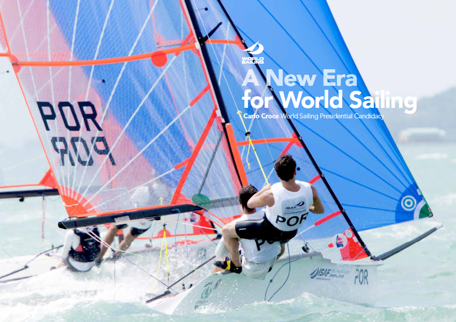 Carlo Croce has unveiled his manifesto to be re-elected as World Sailing President ©Carlo Croce