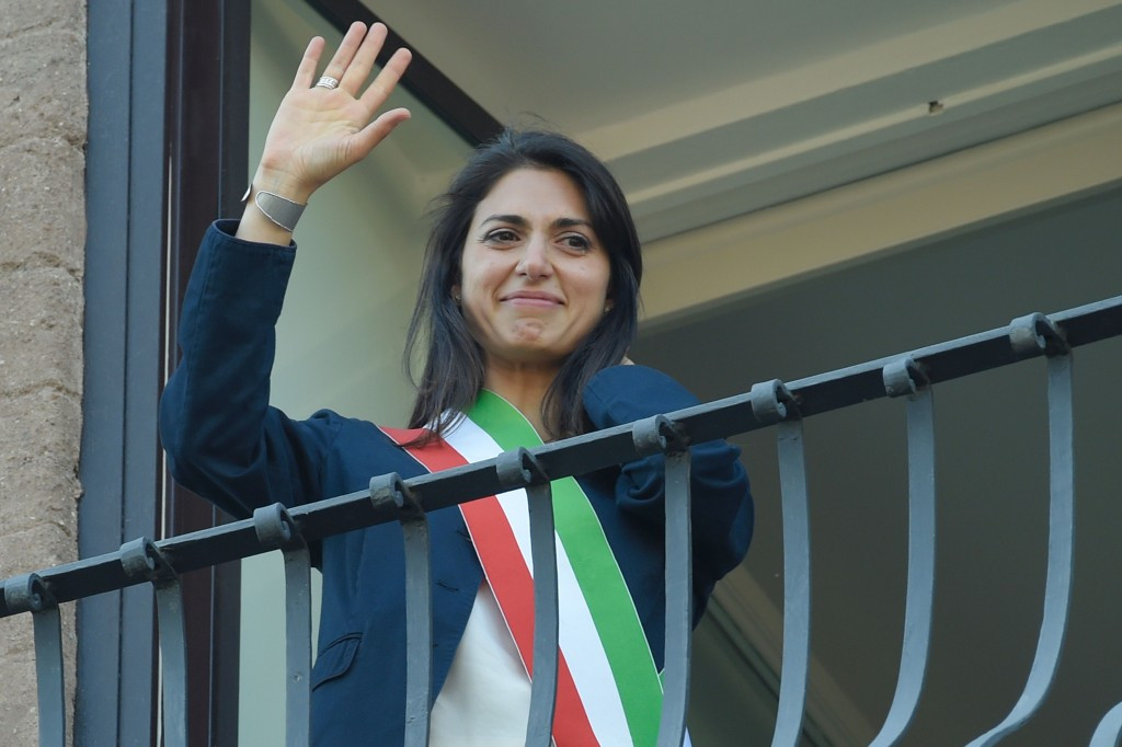 Rome Mayor Virginia Raggi is believed to be against the proposed location at Tor Vergata ©Getty Images