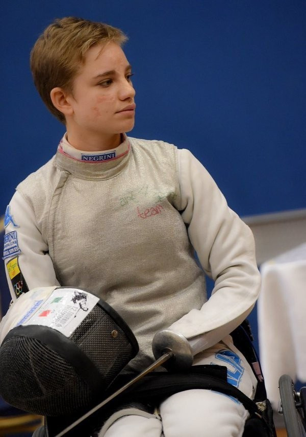 Beatrice Vio suffered her first defeat since September 2014 ©IWAS Fencing/Twitter