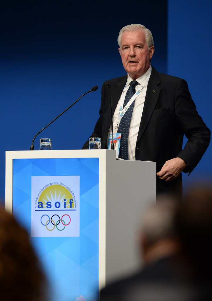 WADA President Sir Craig Reedie revealed details of an investigations fund in May ©Getty Images