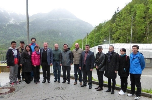 A Chinese party visited Königssee in June ©FIL