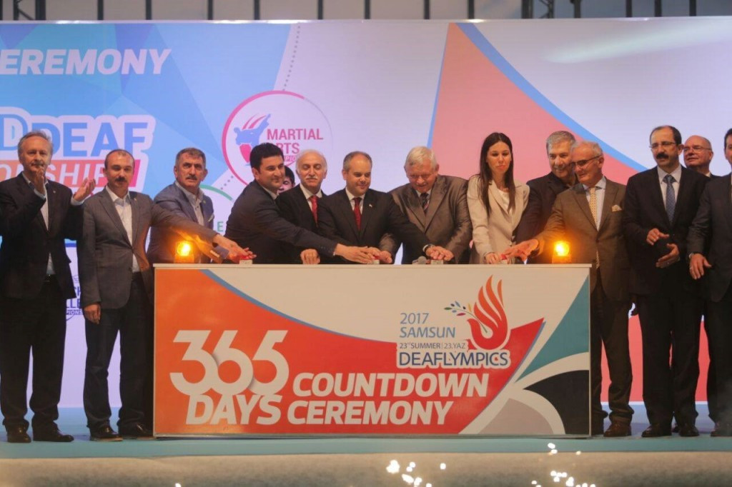 The 2017 Deaflympics are due to take place in Samsun ©ICSD