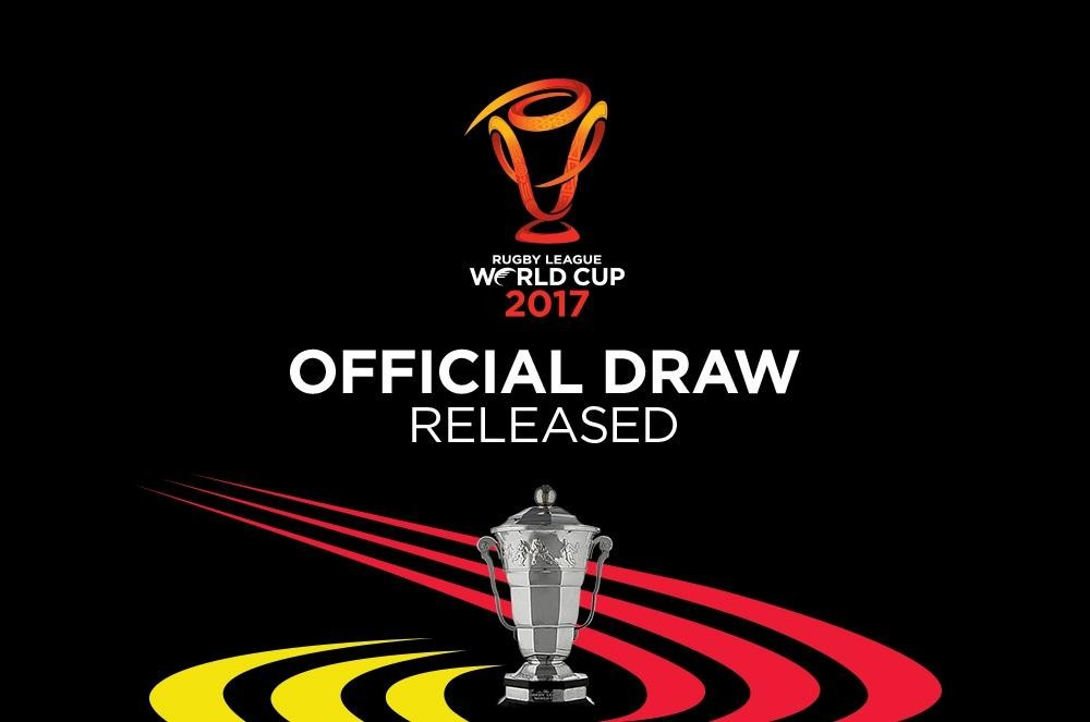 The draw for the Rugby League World Cup has been completed ©RLWC2017