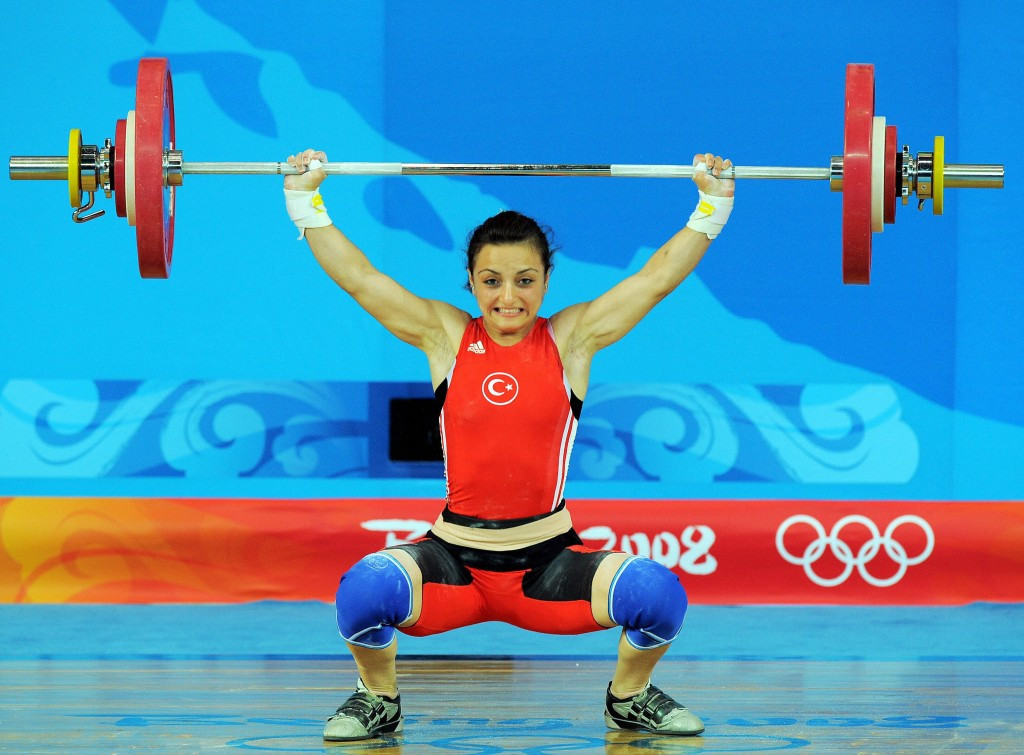 Turkish weightlifter Sibel Özkan has been disqualified retroactively from the Beijing 2008 Olympics ©Getty Images