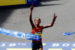 Kenya's Rita Jeptoo, pictured winning the 2014 Boston Marathon, was suspended for doping in January. Now her agent has been suspended by Athletics Kenya pending further investigations ©Getty Images