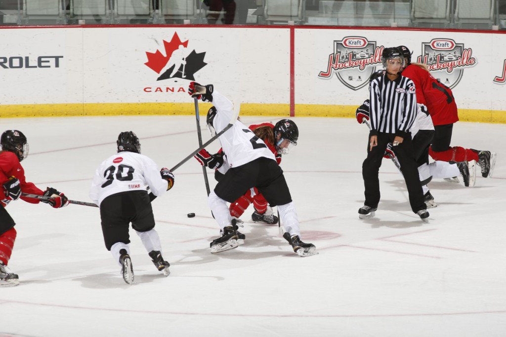 The players selected for the camps will be hoping to represent their country against the United States ©Hockey Canada 