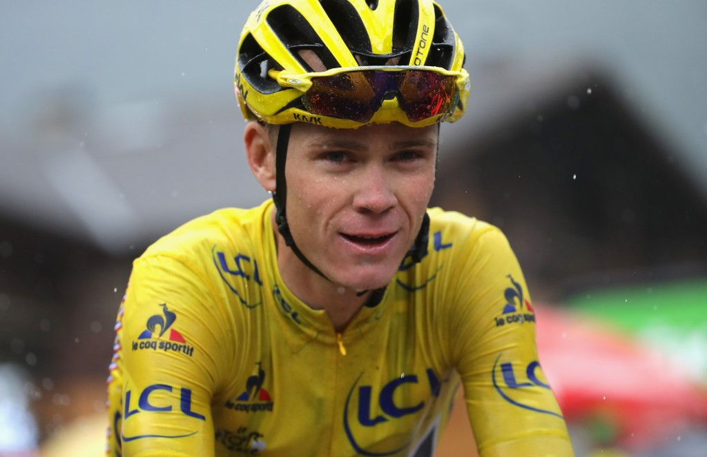 Chris Froome is set to clinch a third Tour de France crown tomorrow ©Getty Images
