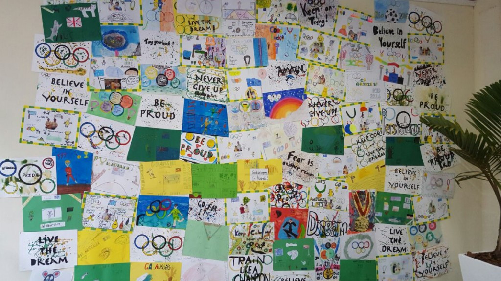 Australian Olympic Committee roll out art initiative into Rio 2016 Athletes' Village