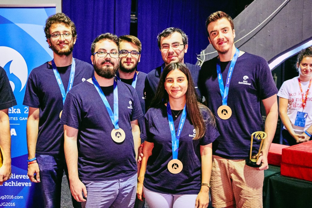 The University of Potsdam has won the bridge gold medal at the European Universities Games in Croatia ©European Universities Games