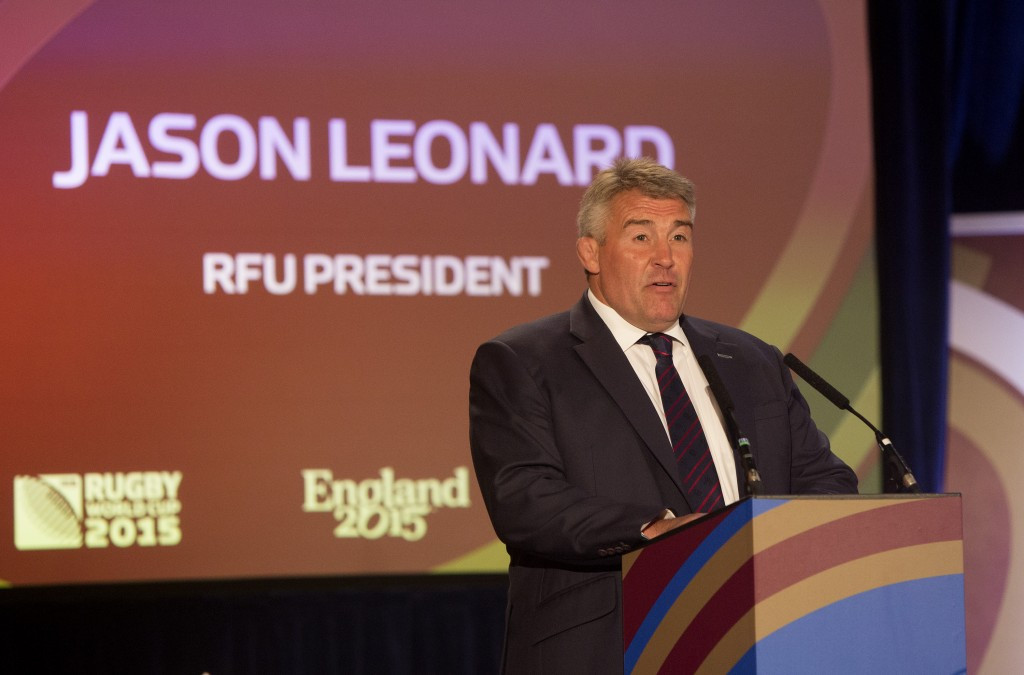 Jason Leonard won the rugby union World Cup with England ©Getty Images