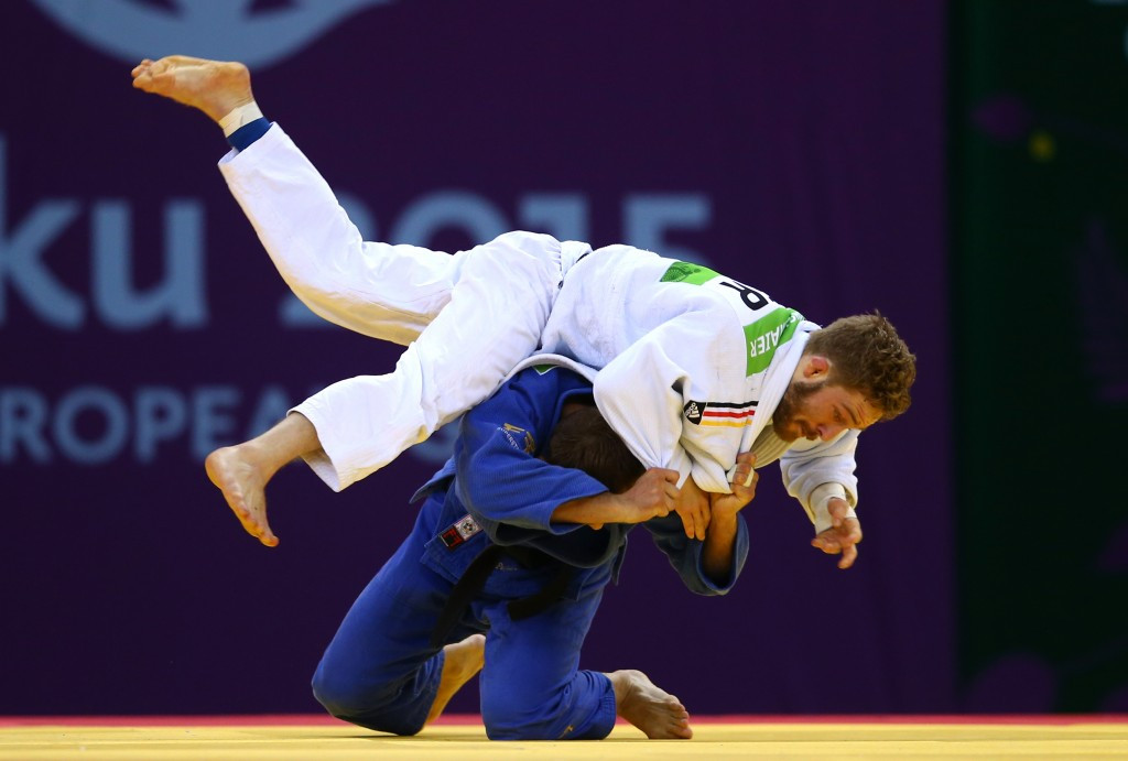The 2015 European Judo Championships were  eventually held as part of the European Games in Baku ©Getty Images