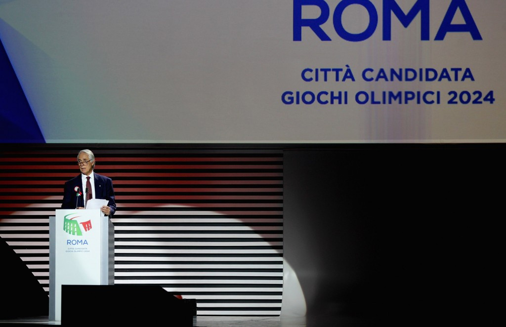 Rome 2024 sign new sponsor as CONI chief reveals optimism of bid staying alive