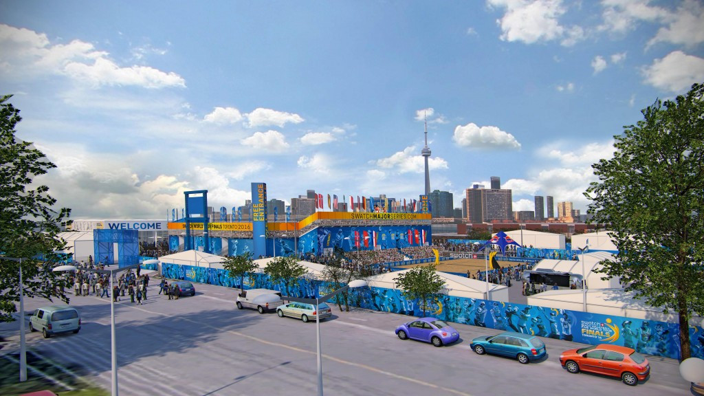 Toronto will stage the second edition of the FIVB World Tour Finals at Polson Pier ©FIVB