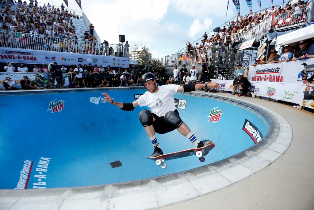 Tony Hawk has backed skateboarding's efforts to be included at Tokyo 2020 ©Getty Images