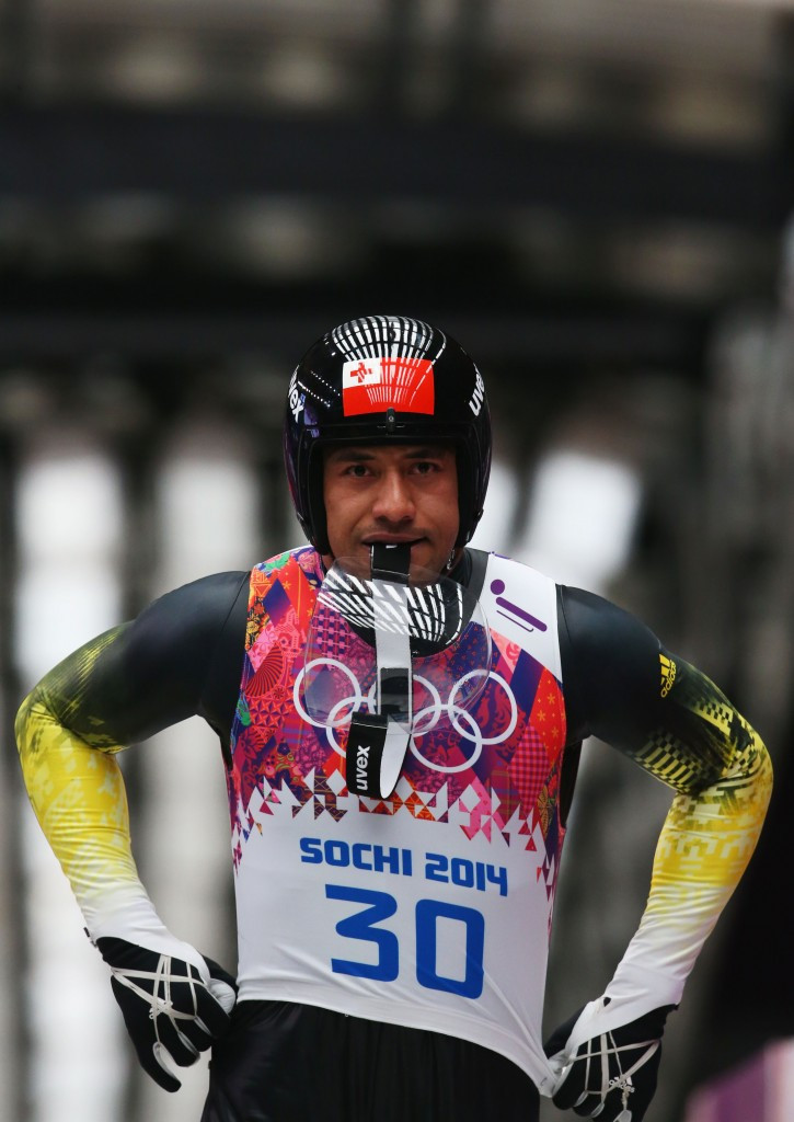Bruno Banani is Tonga's only Winter Olympian ©Getty Images