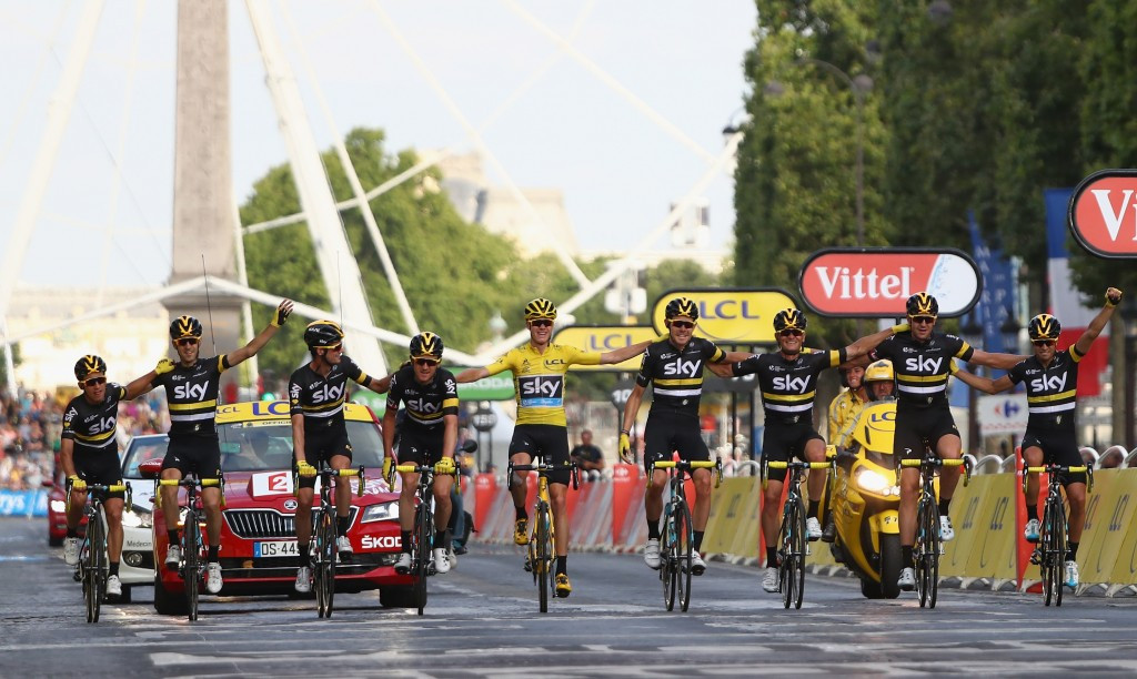 Britain's Chris Froome successfully defended his Tour de France title ©Getty Images