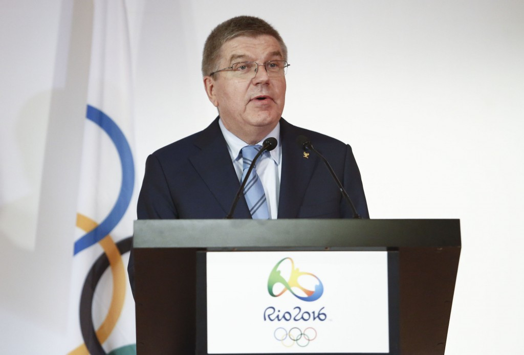 It can be lonely at the top for IOC President Thomas Bach ©Getty Images