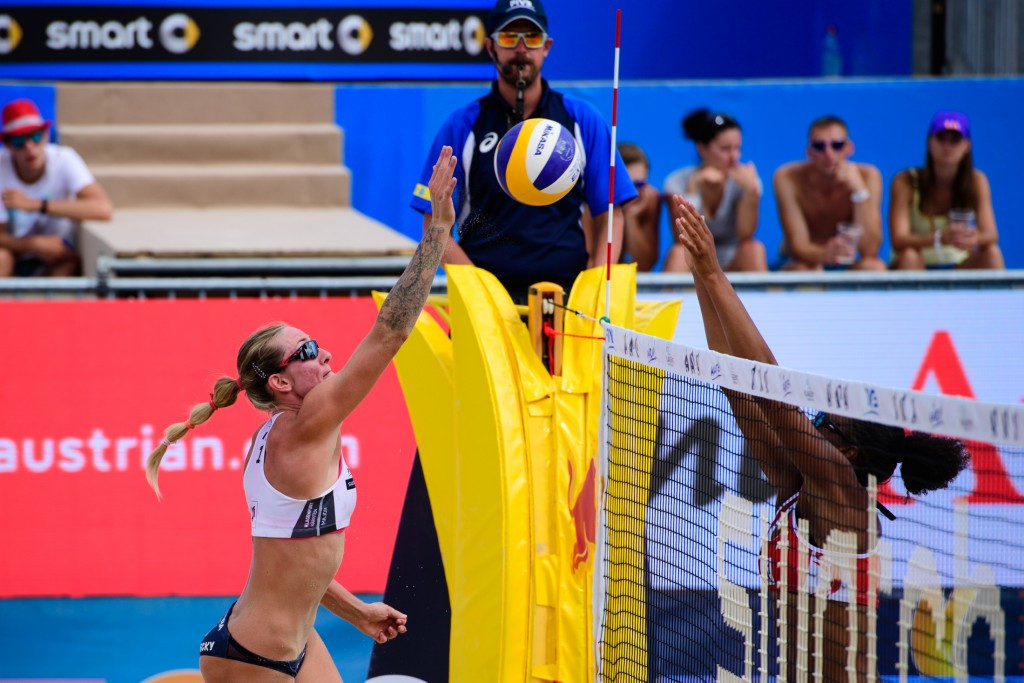 Rebecca Diane Perry and Laura Giombini reached the women's main draw ©FIVB