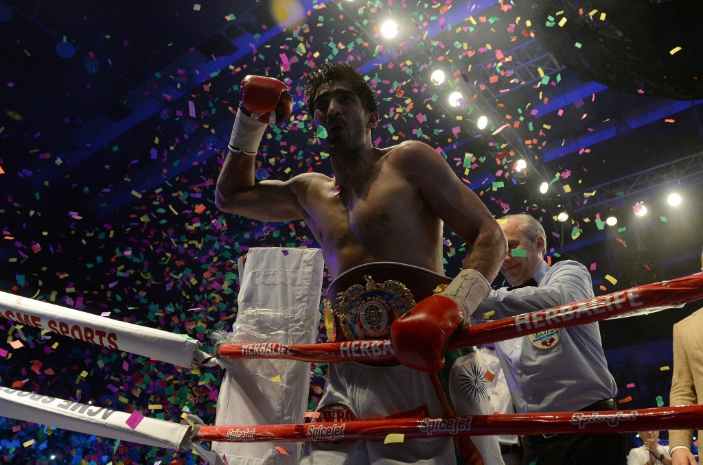 A fight with Indian Vijender Singh could await Amir Khan ©Getty Images